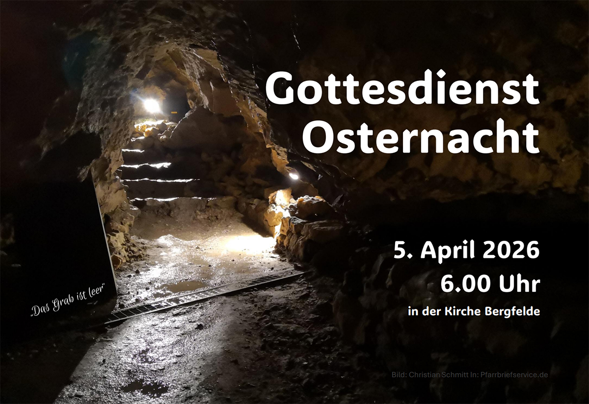Plakat - Osternachtgottesdienst 6 Uhr