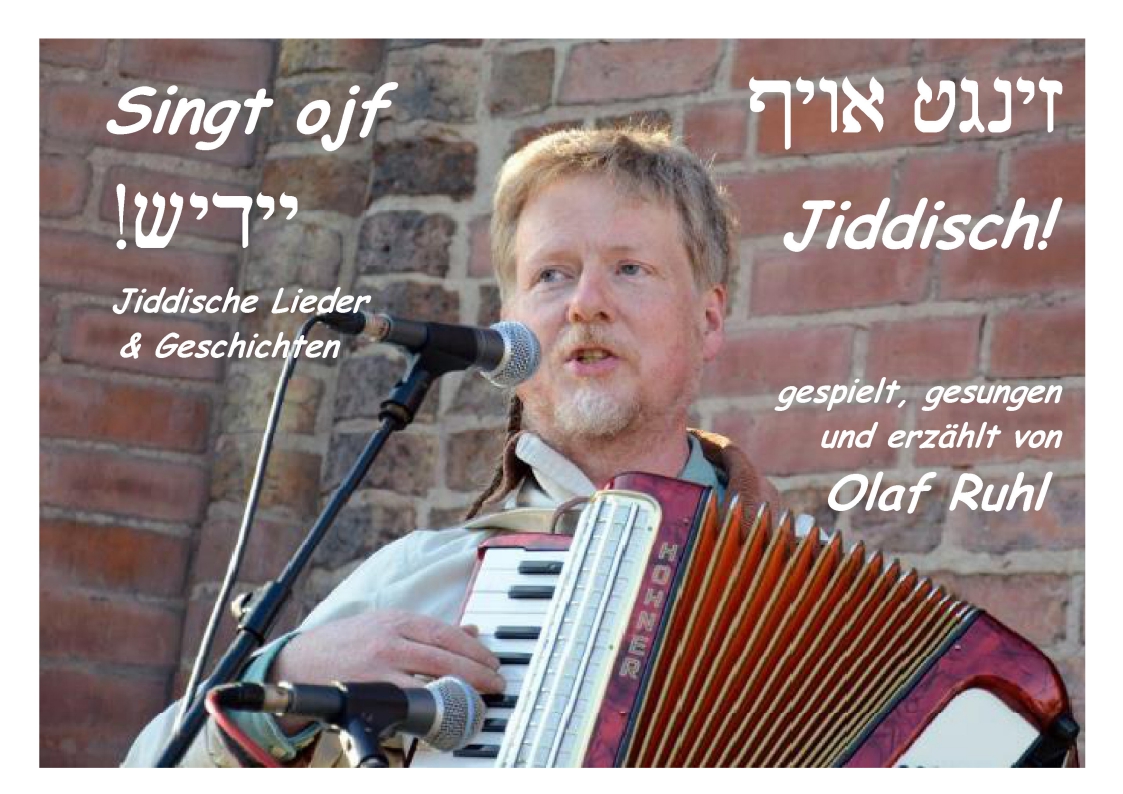 Olaf Ruhl beim singen