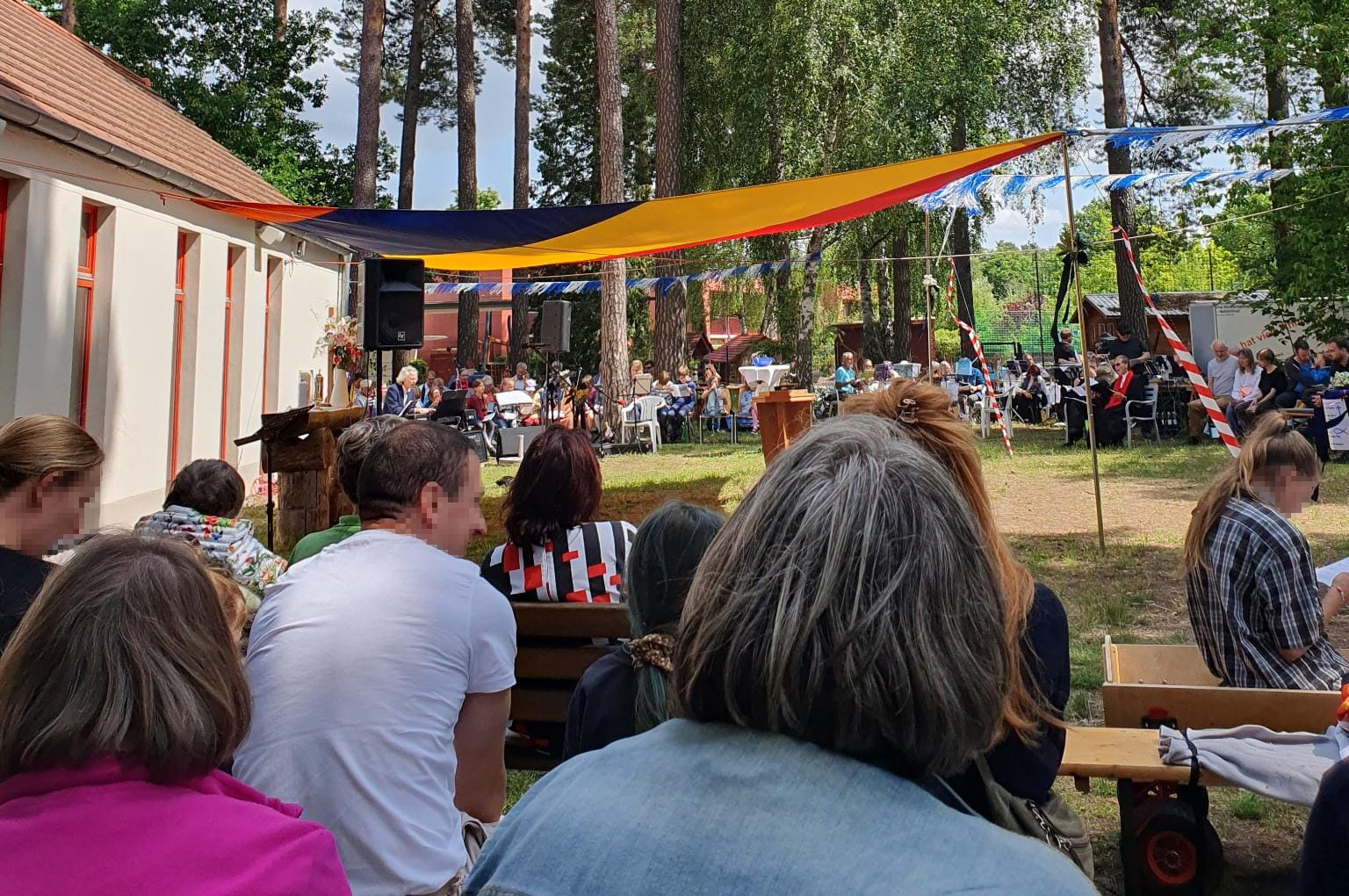 Open Air Veranstaltung in Bergfelde