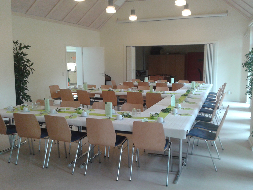 Feier mit 40 mPersonen Geb.Feier 40 Personen1