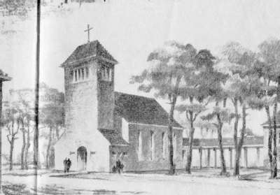 Entwurf Kirche Entwurfszeichnung Kirche