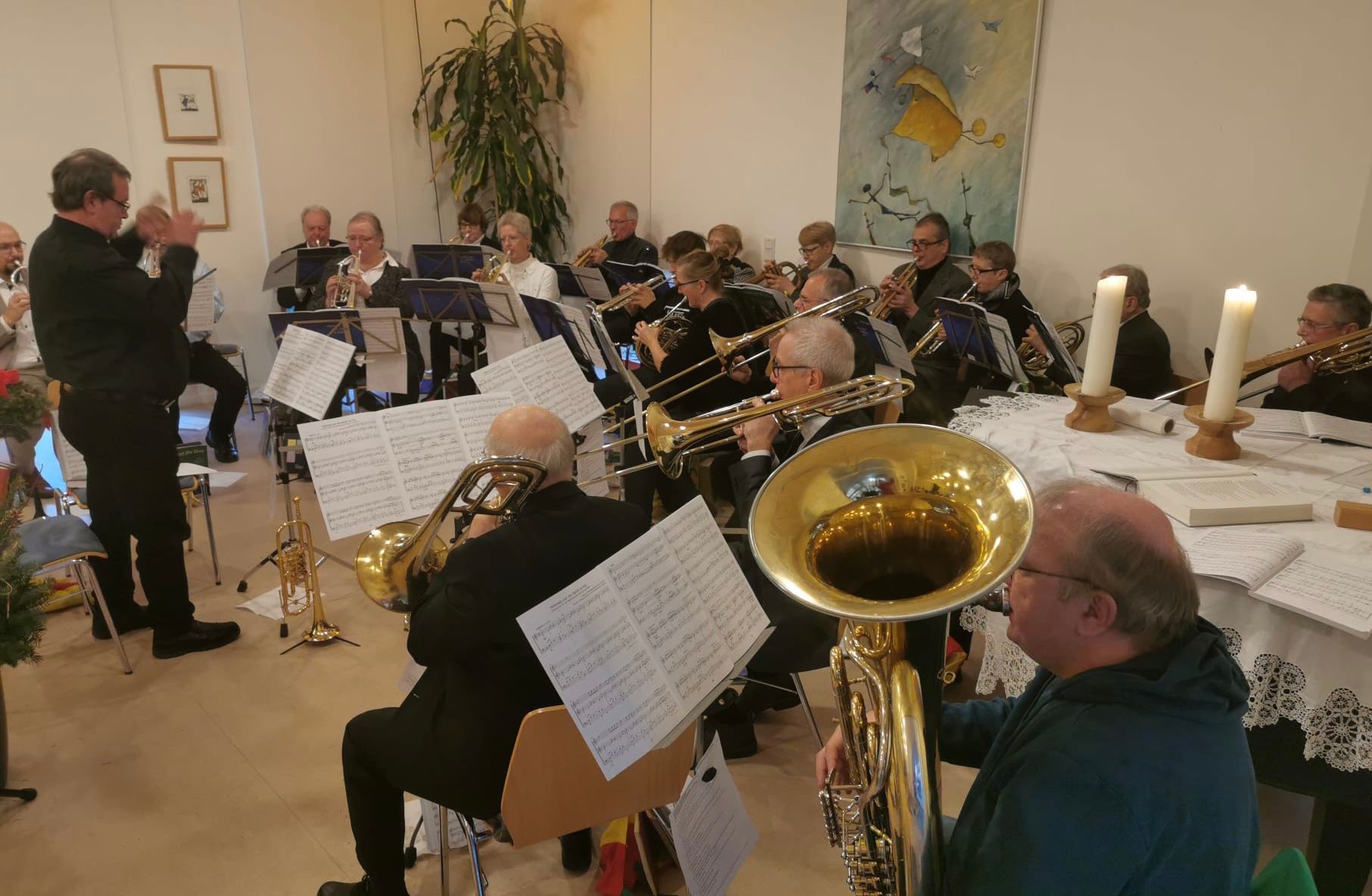 Posaunenchor im Gemeindehaus